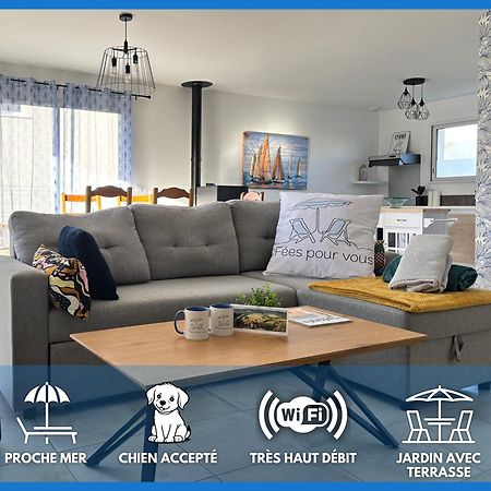 Les Dunes, Maison Neuve 8 P Bien Equipee Jardin Clos, Parking, Garage A 850 M De La Plage Et Centre Bourg, Sur Plages Du Debarquement Pres Arromanches Et Bayeux Asnelles Eksteriør bilde